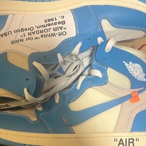 Air Jordan Off-White Blue